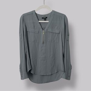 Express Slate Blouse